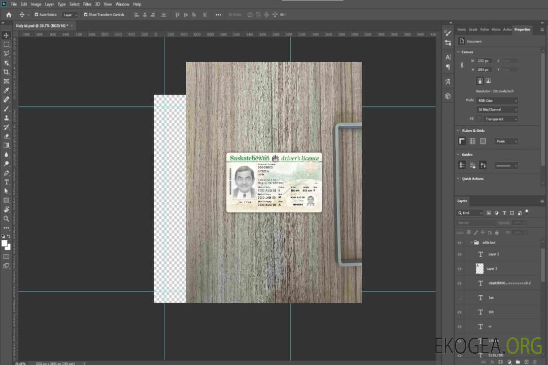 Canada province Saskatchewan DL photolook AVANT template